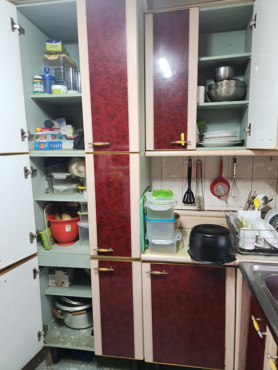 합천 이사폐기물처리 작업 전 폐기물 현장 사진 1