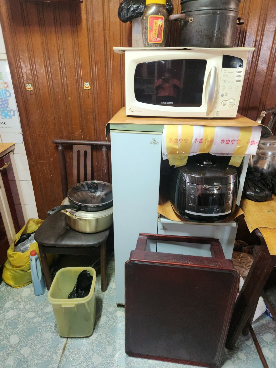 하동 가정폐기물처리 작업 전 폐기물 현장 사진 1