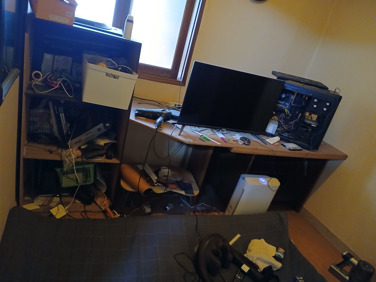 부산 가정폐기물처리 작업 전 폐기물 현장 사진 1