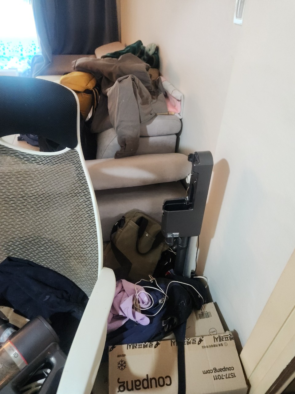 울산 중구 이사폐기물처리 작업 전 폐기물 현장 사진 1