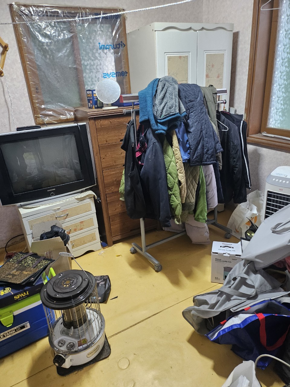 울산 가정폐기물처리 작업 전 폐기물 현장 사진 2