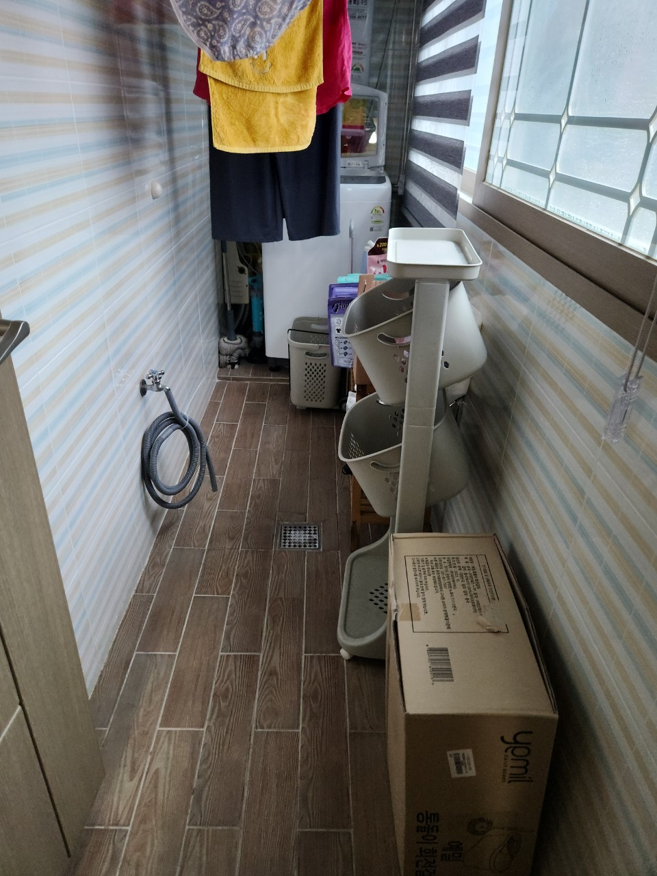 울산 북구 쓰레기집청소 작업 전 폐기물 현장 사진 2