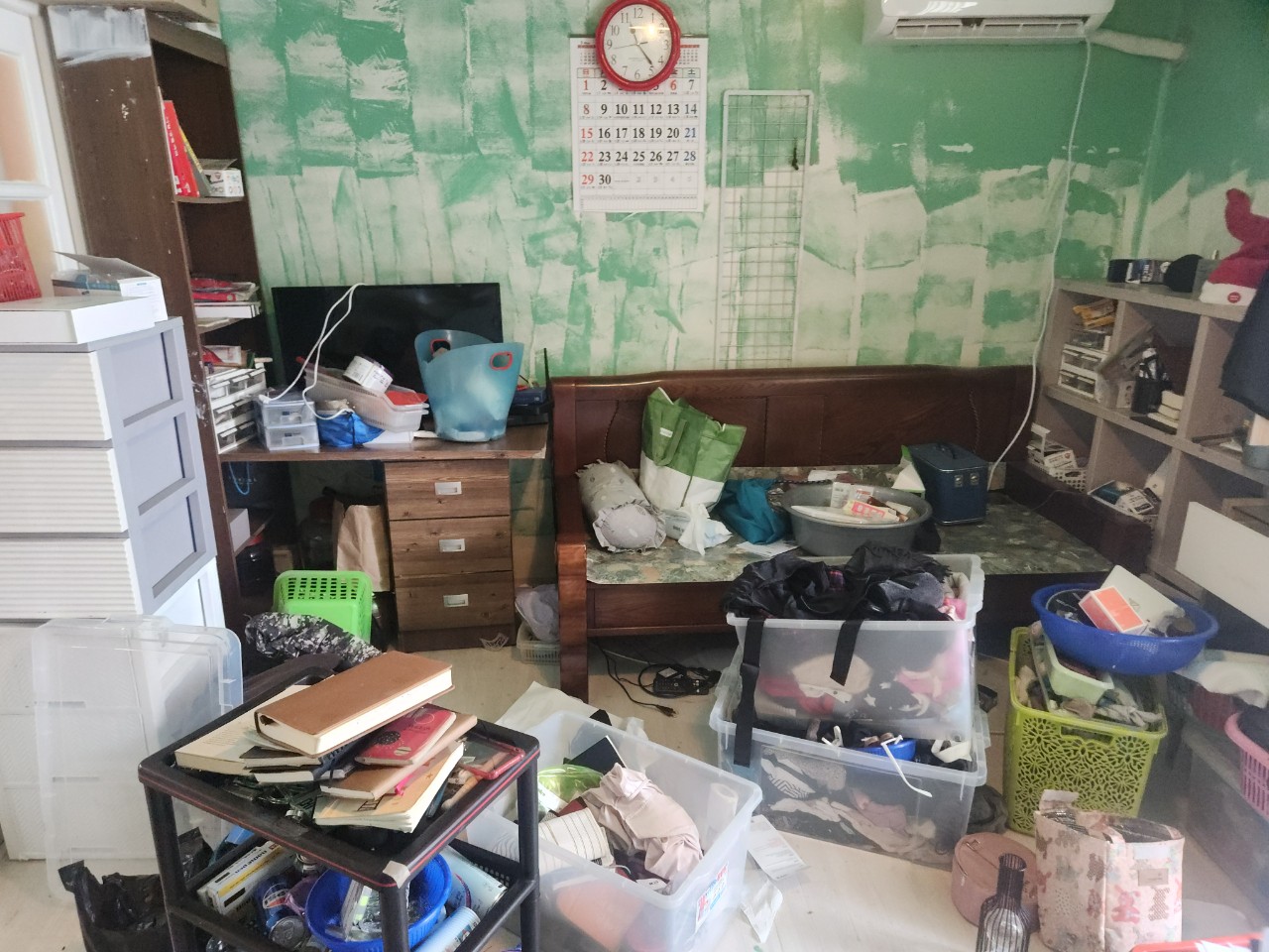 부산 사하구 이사폐기물처리 폐기물 분류 과정 사진 1