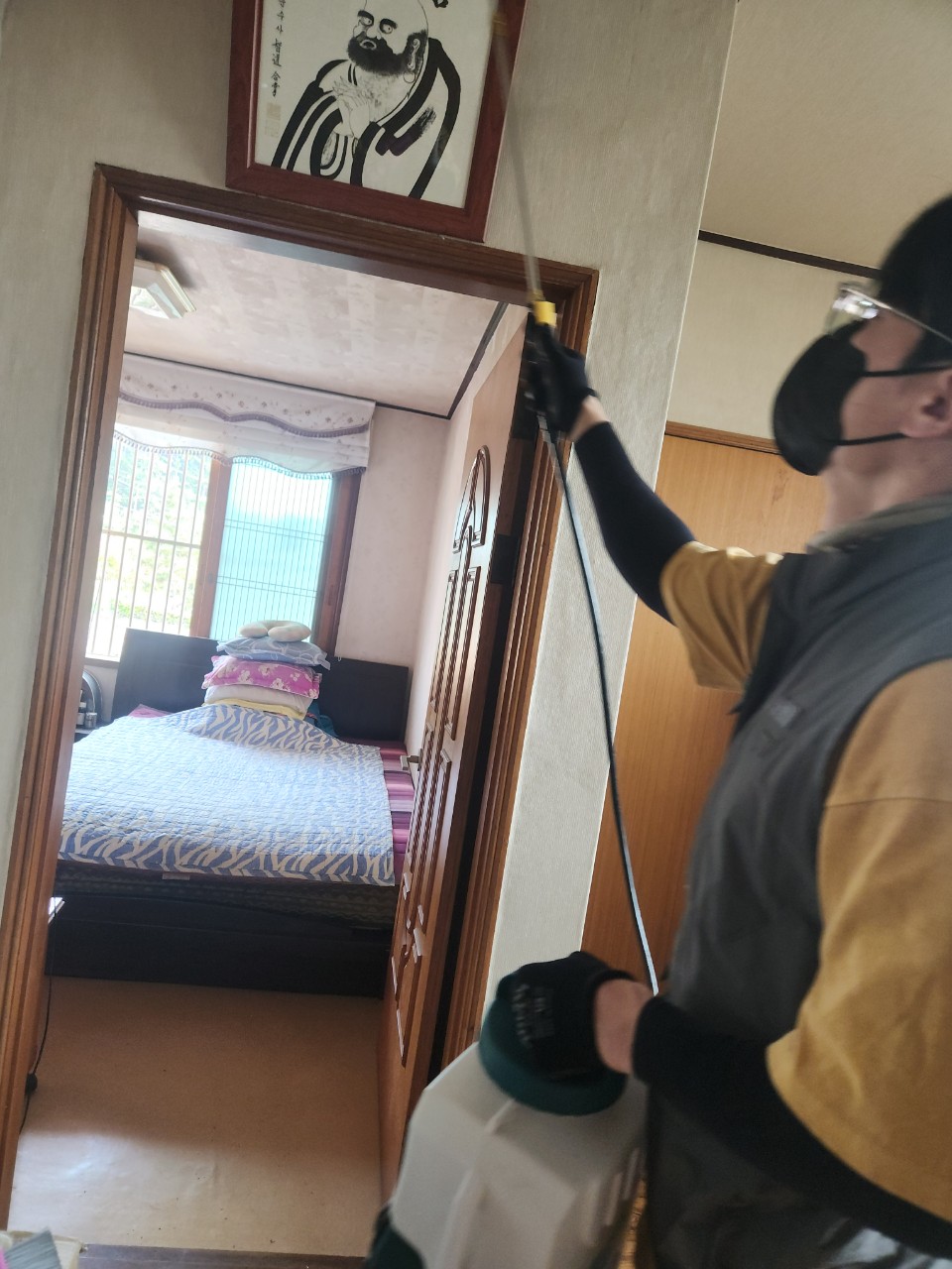 합천 폐기물 분류 작업 사진