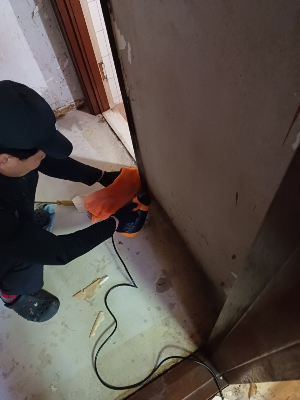 의령 폐기물 분류 작업 사진